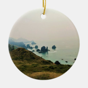 Adorno De Cerámica Parque Estatal Sisters Rock, Costa de Oregón