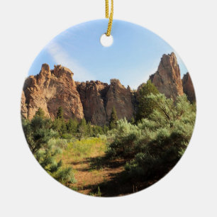 Adorno De Cerámica Parque estatal Smith Rock, OR