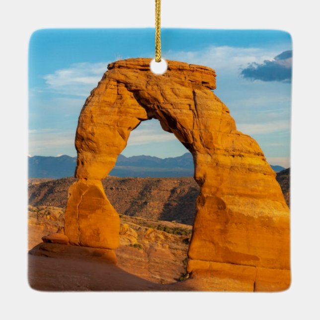 Adorno De Cerámica Parque nacional Arches MOAB Utah (Reverso)