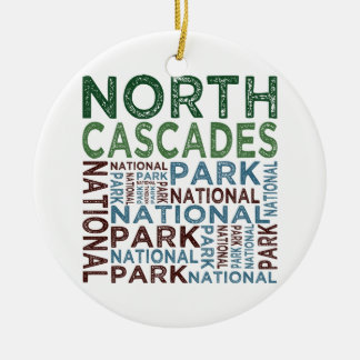 Adorno De Cerámica Parque nacional Cascades del Norte