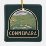 Adorno De Cerámica Parque nacional de Connemara Irlanda 12 Bens Trave<br><div class="desc">Diseño de arte vectorial Connemara. El parque cuenta con montañas,  blogs,  coronas,  pastizales y bosques.</div>