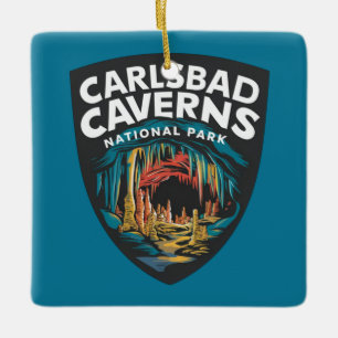 Adorno De Cerámica Parque nacional de las Cavernas de Carlsbad