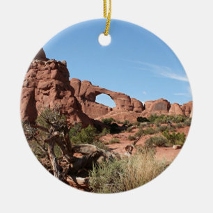 Adorno De Cerámica Parque nacional de los arcos, cerca de Moab, Utah,