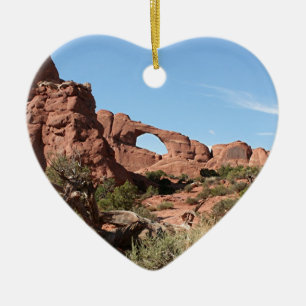 Adorno De Cerámica Parque nacional de los arcos, cerca de Moab, Utah,