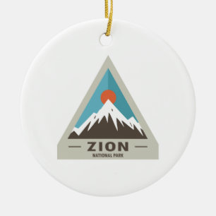 Adorno De Cerámica Parque nacional de Zion