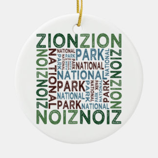 Adorno De Cerámica Parque nacional de Zion