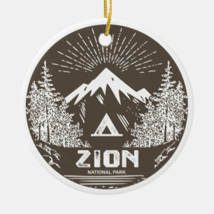 Adorno De Cerámica Parque nacional de Zion