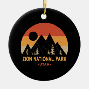Adorno De Cerámica Parque nacional de Zion