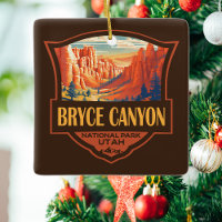 Parque nacional del Cañón Bryce Viaje Arte Vintage