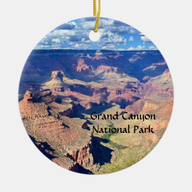 Adorno De Cerámica Parque nacional del Gran Cañón (Frente)