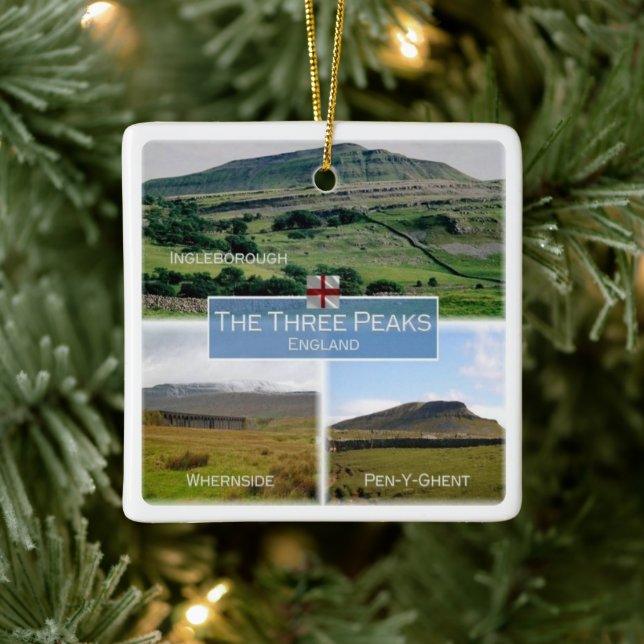 Adorno De Cerámica PARQUE NACIONAL ENG003 DALES, Yorkshire, (Árbol)