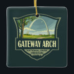 Adorno De Cerámica Parque nacional Gateway Arch Ilustracion Arte Retr<br><div class="desc">Diseño de ilustraciones vectoriales de Gateway Arch. El Parque Nacional Gateway Arch es un parque nacional americano ubicado en St. Louis,  Misuri,  cerca del punto de partida de la Expedición Lewis y Clark.</div>