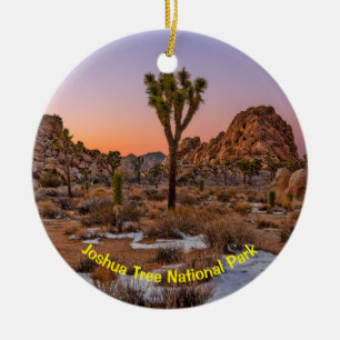 Adorno De Cerámica Parque Nacional Joshua Tree,