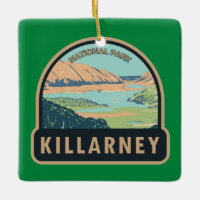 Parque nacional Killarney Irlanda Viaje Art Vintag