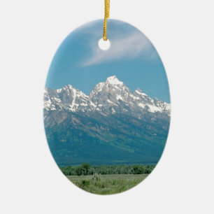 Adorno De Cerámica Parque nacional magnífico de Tetons
