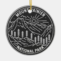 Parque nacional Monte Rainier Washington Monoline
