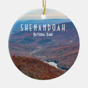 Adorno De Cerámica Parque nacional Shenandoah