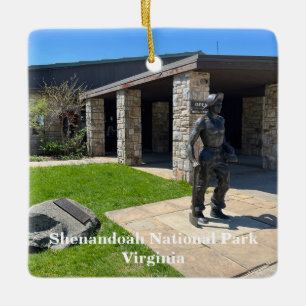 Adorno De Cerámica Parque nacional Shenandoah en Virginia