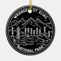 Parque nacional Wrangell St Elias Alaska Monoline