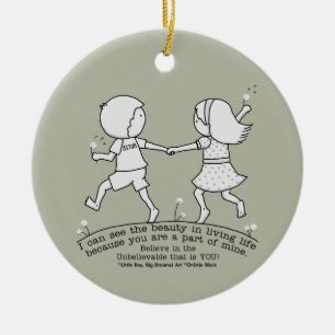 Adorno De Cerámica Parte de mi vida