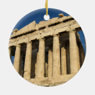 Adorno De Cerámica Partenón Acrópolis en Atenas