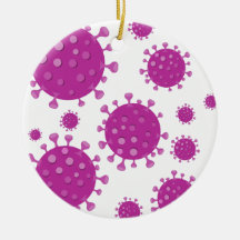 Partícula viral púrpura