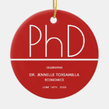 Partido de Graduación de Doctorado Keepsake