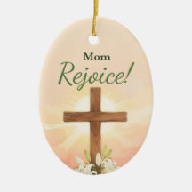 Pascua de Mamá Regocijo Cruz y Lirios