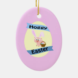 Adorno De Cerámica ¡Pascua Hoggy!