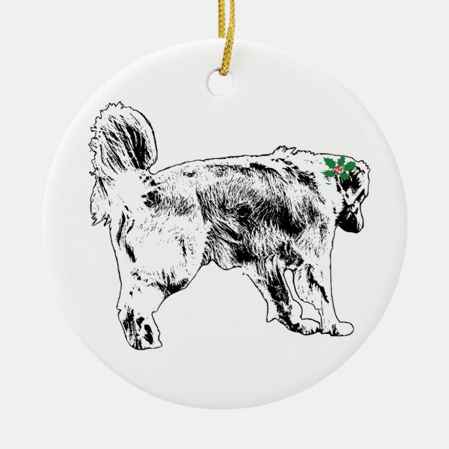 Adorno De Cerámica Paseo por la Rama (Frente)