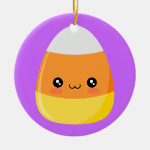 Adorno De Cerámica Pastillas de caramelo de Halloween