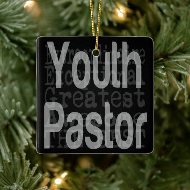 Adorno De Cerámica Pastor Juvenil Extraordinario (Árbol)