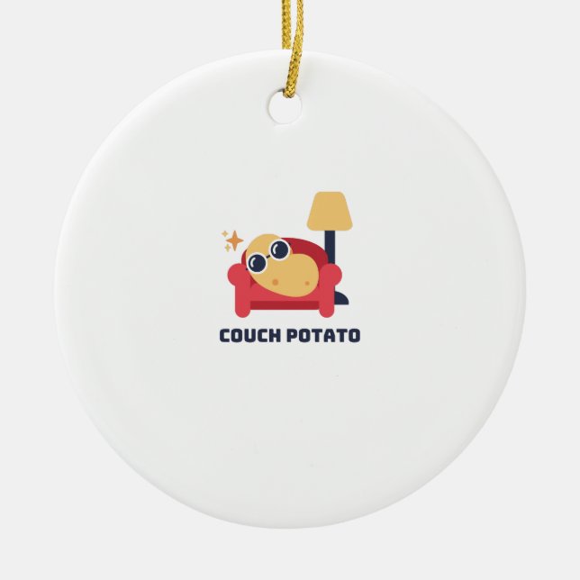 Adorno De Cerámica Patata de sofá (Frente)