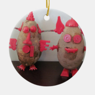 Adorno De Cerámica Patatas del espacio