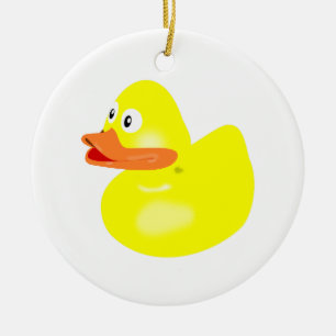 Adorno De Cerámica Pato de baño