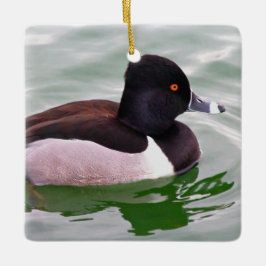 Adorno De Cerámica Pato de collar