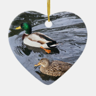 Adorno De Cerámica Patos silvestres