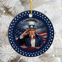 Adorno De Cerámica Patriotismo clásico americano