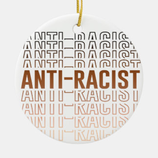 Adorno De Cerámica Patrón antirracista