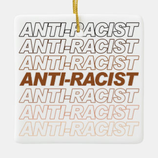 Adorno De Cerámica Patrón antirracista