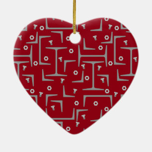 Adorno De Cerámica Patrón de acero estructural