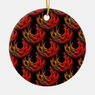 Adorno De Cerámica Patrón de Arte Abstracto Moderno Boho Elegante Lin