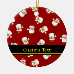 Adorno De Cerámica Patrón de cabeza de Santa