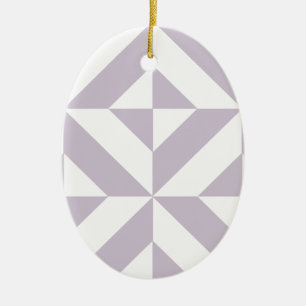 Adorno De Cerámica Patrón de cubo de deco geométrico de uva de Guay p
