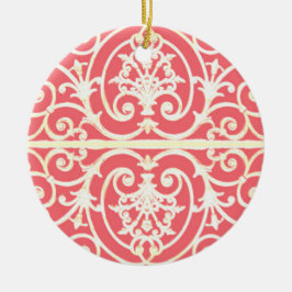 Adorno De Cerámica Patrón de desplazamiento de corales