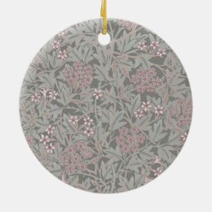 Adorno De Cerámica Patrón de Flor de Jazmín de William Morris
