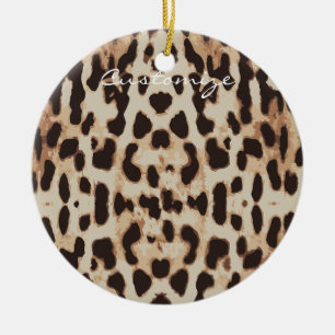 Adorno De Cerámica Patrón de manchas de leopardo Thunder_Cove