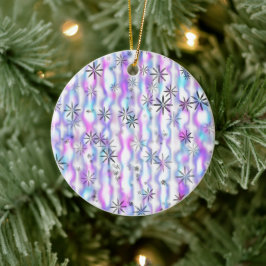 Adorno De Cerámica Patrón de ondas de estallido de estrellas soñadora