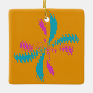 Adorno De Cerámica Patrón Desordenado Simple de Vuelo de Mariposa Abs