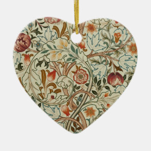 Adorno De Cerámica Patrón floral de William Morris Acanthus Embroider